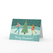 レトロのスケートで滑る