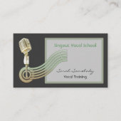 レトロのスタイルのヴィンテージMicの名刺 名刺 (正面)