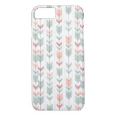 レトロのスタイルの幾何学的なパターン Case-Mate iPhoneケース (裏面)