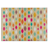 レトロのスタイルの抽象芸術パターン カッティングボード (正面)