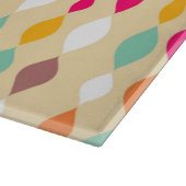 レトロのスタイルの抽象芸術パターン カッティングボード (角)