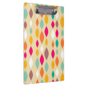 レトロのスタイルの抽象芸術パターン クリップボード (右)