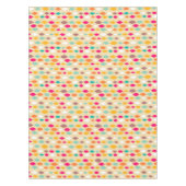 レトロのスタイルの抽象芸術パターン テーブルクロス (正面)