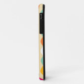 レトロのスタイルの抽象芸術パターン Case-Mate iPhoneケース (裏面/左)