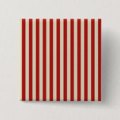 レトロのスタイルの縦のポップコーンのクラシックは縞で飾ります 缶バッジ (正面)