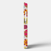 レトロのスタイルの花パターン Case-Mate iPhoneケース (裏面 / 左)