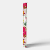 レトロのスタイルの花パターン Case-Mate iPhoneケース (裏面 / 右)