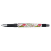 レトロのスタイル2の花パターン ボールペン (正面)