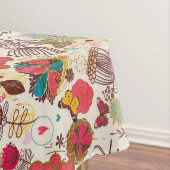 レトロのスタイル4の花パターン テーブルクロス (インサイチュ)