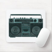 レトロのステレオのmousepad マウスパッド (マウス)
