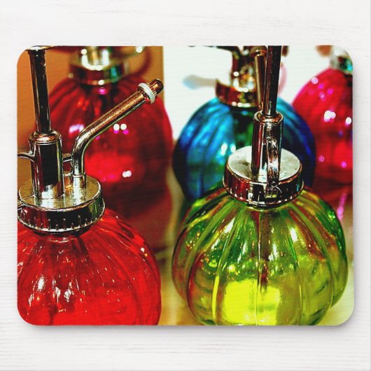 レトロのスプレーはマウスパッドをびん詰めにします マウスパッド (正面)