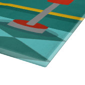 レトロのソーダ・ファウンテンのまな板 カッティングボード (角)