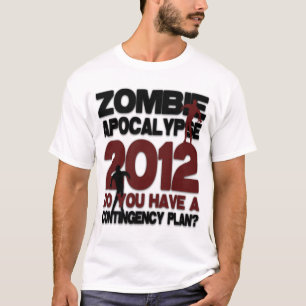 レトロのゾンビの黙示録2012年 Tシャツ