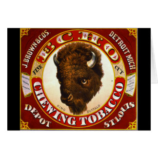 レトロのタバコのラベル1873年のa