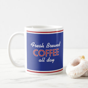 レトロのダイナーのコーヒー・マグ-レトロのデザインの飲み物用品セット コーヒーマグカップ
