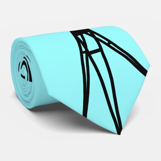 レトロのテクニカラーのカメラのシルエットのタイ ネクタイ (ロール)