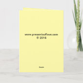 レトロのデイジーによっては幸せな第10記念日が開花します カード (裏面)