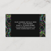 レトロのデザインの名刺 名刺 (裏面)