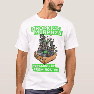 レトロのドロップキックMurphysがボストン20からストリーミング Tシャツ