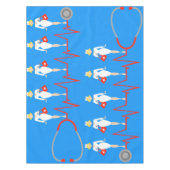 レトロのナースのテーブルクロス テーブルクロス (正面)