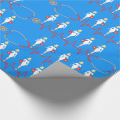 レトロのナースの包装紙 ラッピングペーパー (角)