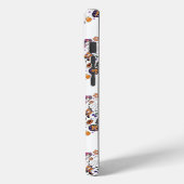 レトロのハロウィーン幽霊とローラブレード Case-Mate iPhoneケース (裏面 / 左)