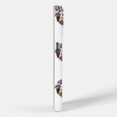 レトロのハロウィーン幽霊とローラブレード Case-Mate iPhoneケース (裏面 / 右)