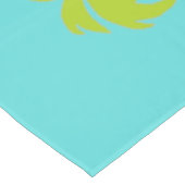 レトロのハワイのクリスマスのテーブルクロス テーブルクロス (アングル)