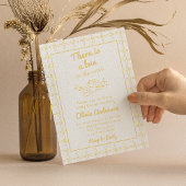 レトロのハンドドロードパンのオーブン天使の赤ちゃんシャワー 招待状