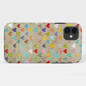 レトロのハート Case-Mate iPhoneケース (裏面(横))
