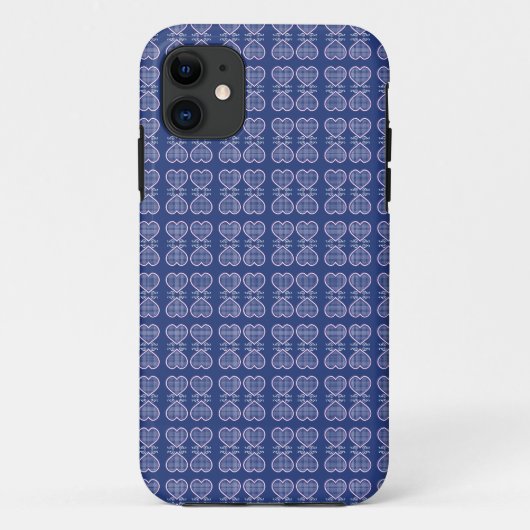 レトロのハート Case-Mate iPhoneケース (裏面)