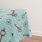 レトロのバレンタインの鍵 テーブルクロス (インサイチュ)