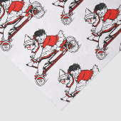 レトロのバレンタインデーのティッシュペーパー 薄葉紙 (詳細)