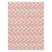 レトロのバレンタインデーパターン テーブルクロス (正面)