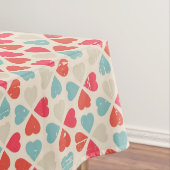 レトロのバレンタインデーパターン テーブルクロス (インサイチュ)
