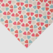 レトロのバレンタインデーパターン 薄葉紙 (詳細)