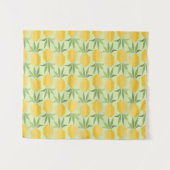 レトロのパイナップル タペストリー (正面(横))