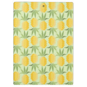 レトロのパイナップル|モノグラム クリップボード (裏面)