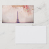 レトロのパリの名刺 名刺 (正面/裏面)