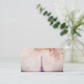 レトロのパリの名刺 名刺 (スタンド正面)