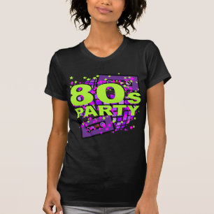 レトロのパーティーの背景 Tシャツ