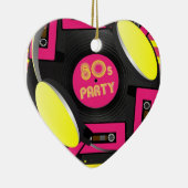 レトロのパーティー セラミックオーナメント (右)