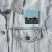 レトロのビーチボタン 缶バッジ (インサイチュ)