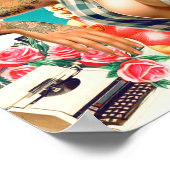 レトロのピンアップコラージュ ポスター (角)