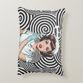 レトロのピンアップナース アクセントクッション (裏面(縦))