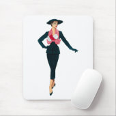 レトロのファッションのマウスパッド マウスパッド (マウス)
