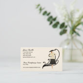 レトロのファッション 名刺 (スタンド正面)