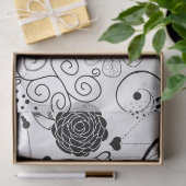 レトロのファンキーで粋なパターン 薄葉紙 (ギフト)