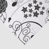 レトロのファンキーで粋なパターン 薄葉紙 (詳細)