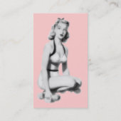 レトロのフィットネス 名刺 (裏面)